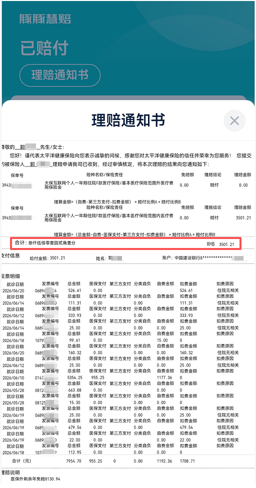 免健康告知也能保癌症？郭先生花978元投保蓝医保，仅5个月后即