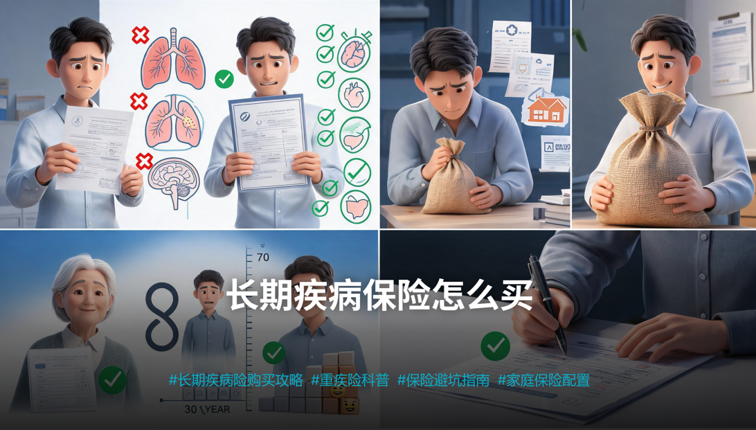 长期疾病保险怎么买