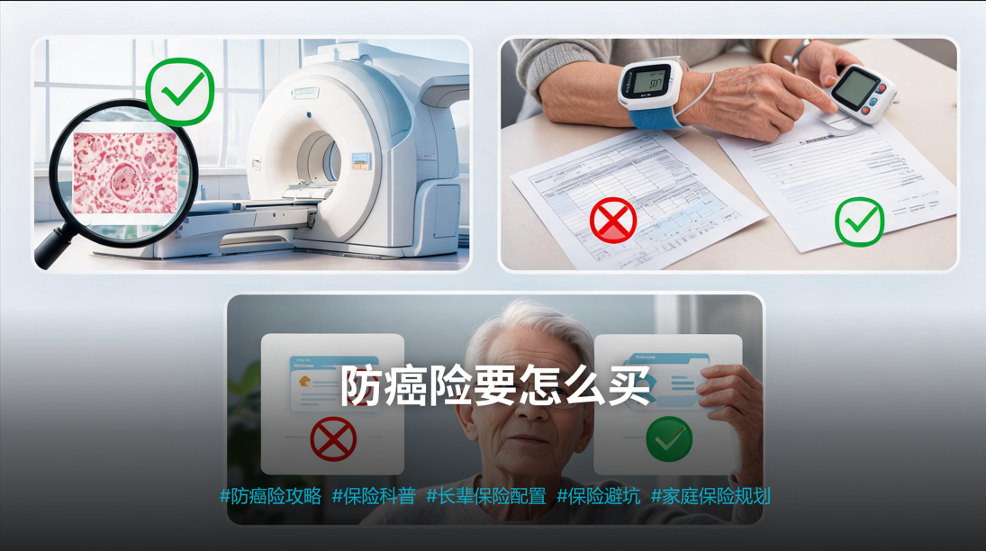 防癌险要怎么买