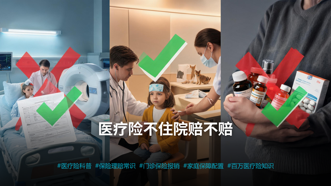医疗险不住院赔不赔