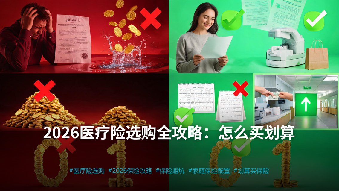 医疗险怎么买划算