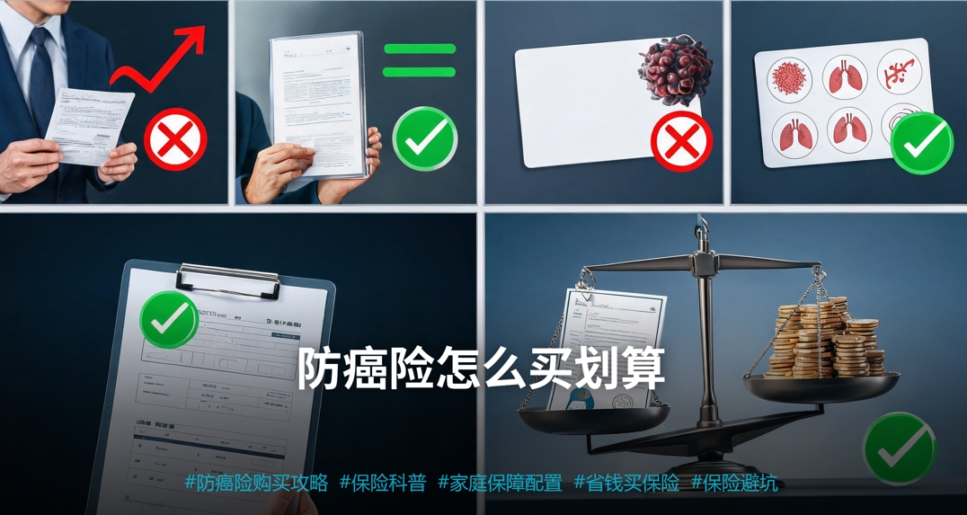 防癌险怎么买划算