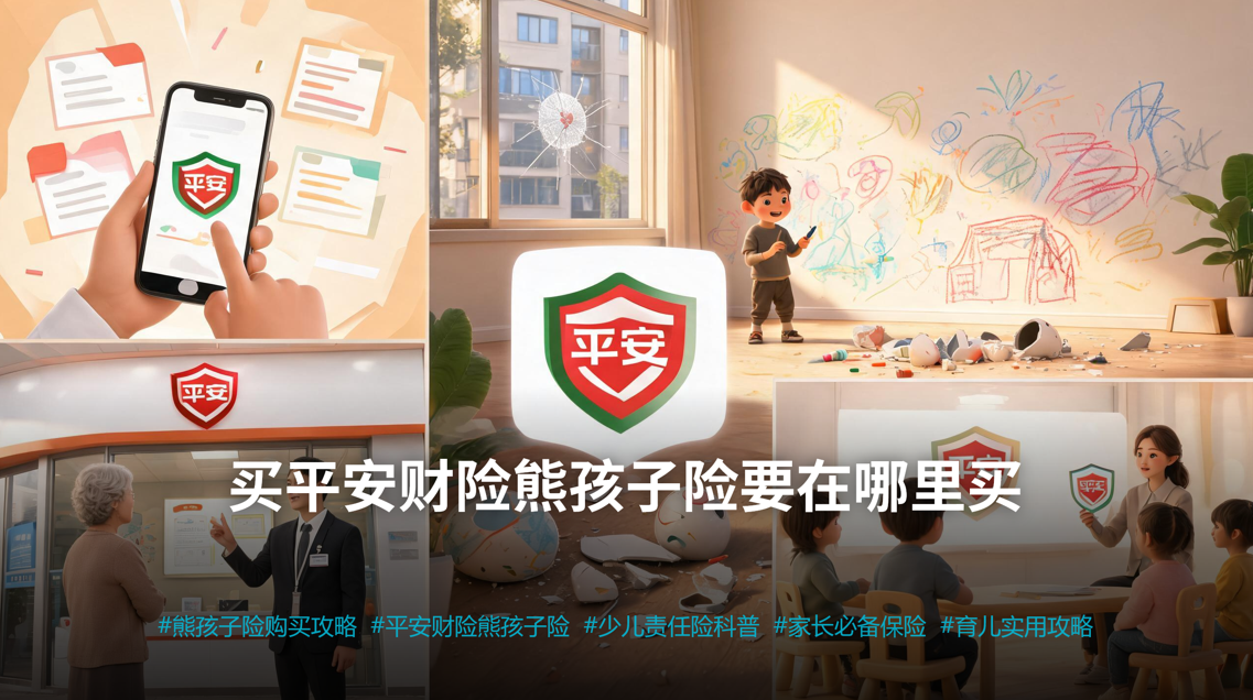 买平安财险熊孩子险要在哪里买